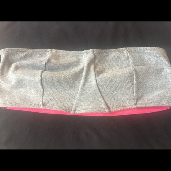 Isabelle Wet Bra silver with Neon Pink Size M - Picture 1 of 2